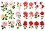 Adesivos Plantinhas e Rosas - Imagem 8