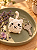 Chaveiro Artesanal - Gatinho Amigurumi - Imagem 3