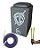 Kit Cajon elétrico + Cabo + 2 Vassourinha - Imagem 3