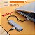 Hub USB-C para 1xUsb 3.0, 3xUsb-C, 1xPD100W -  Shinka ADS-311 - Imagem 16
