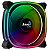 Cooler Fan 120X120X25mm Aerocool Astro 12 ARGB Conector 6 Pinos - Imagem 2