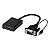 Adaptador de Video VGA Macho x Hdmi Femea - Imagem 1