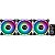 Cooler Fan 120X120X25mm Aerocool KIT 3 Coolers Duo 12 Pro ARGB + Hub + Controle - Imagem 4