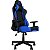 Cadeira Gamer Profissional Cruiser Preta e Azul FORTREK - Imagem 2
