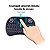 Mini Teclado Sem Fio USB + Bluetooth Touchpad Com Led Shinka AL-313 Celular/ Pc/ Android/ Tv Smart - Imagem 9