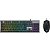 Kit Teclado e Mouse Gamer Fortrek Ranger Rainbow RGB USB Grafite - Imagem 2