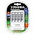 Carregador de Pilhas Toshiba TNHC-6GAE4 CB (C/4 Pilhas AA 2600mAh) - Imagem 4