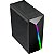 Gabinete Gamer Aerocool Shard Preto RGB Lateral Acrílico - Imagem 5