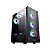 Gabinete Gamer Fortrek Cruiser Mid Tower com 3 Fan RGB Preto - Imagem 3
