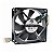 Cooler 80X80X25mm 12V 4Pin 4-Wire 0.50a Fan PLA08025S12HH-1-LV Power Logic DC Fan Bulk - Imagem 2