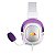 Fone de ouvido Headset Gamer Redragon Zeus Soda Pop RGB Branco e Roxo - H510WP-RGB - Imagem 2