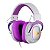 Fone de ouvido Headset Gamer Redragon Zeus Soda Pop RGB Branco e Roxo - H510WP-RGB - Imagem 4