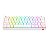 Teclado Mecânico Gamer Redragon Draconic Pro RGB Switch Brown Bluetoot Branco K530PW-RGB-PRO (PT-BROWN) - Imagem 6