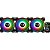 Cooler Fan 120X120X25mm Aerocool KIT 3 Coolers Saturn 12 Pro ARGB + Hub + Controle - Imagem 8