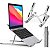 Suporte para Notebook de Aluminio Ajustavel Dobravel B-Max / Flex Gold XC-SP-22 - Imagem 4