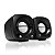 Caixa de Som 3W 2.0 SP-303BK C3Tech - Imagem 2