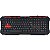 Teclado USB Gamer Fortrek Spider GK706 Preto e Vermelho - Imagem 18