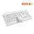 Kit Teclado e Mouse Sem Fio KW202 Branco Lecoo - Imagem 4