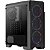 Gabinete Gamer Aerocool Ore Saturn Preto RGB Lateral Acrílico - Imagem 6