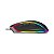 Mouse USB Gamer Fortrek Cruiser New Edition 12000 Dpi RGB Preto - Imagem 4