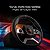 Volante Pcyes W270 para Pc, Xbox e Playstation, Force Feedback, Pedais e Câmbio - Imagem 6