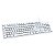 Teclado Office Fortrek K15 Slim USB ABNT2 Branco - Imagem 3