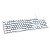 Teclado Office Fortrek K15 Slim USB ABNT2 Branco - Imagem 5