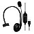 Fone Headset Office Fortrek FK 731A USB Preto - Imagem 4