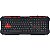 Teclado USB Gamer Fortrek Spider GK706 Preto e Vermelho - Imagem 2