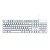 Teclado Office Fortrek K15 Slim USB ABNT2 Branco - Imagem 1
