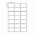 Cx 5 Un Rolos Etiqueta 33X21mm 3 Colunas Bopp Adesiva - Imagem 2