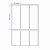 Kit 10 Un Rolos Etiqueta 33X100Mm 3 Colunas Couche Adesiva + 5 Ribbons Cera - Imagem 2