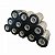 Cx 12 Un Ribbon Cera 110X300 Zebra Original Ext - Preto - Imagem 1