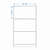 Rolo Etiqueta 90X50mm Couche Adesiva 585UN (31M) Tub 1" - Imagem 2