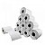 Cx 10 Un Rolos Etiqueta 100X150mm Bopp Adesiva c/Serrilha 203UN (31M) Tub 1" - Imagem 1