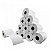 Cx 10 Un Rolos Etiqueta 60X130mm Couche Adesiva 233UN (31M) Tub 1" - Imagem 1