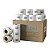 Cx 60 Un Bobinas Etiqueta Balança 60X40mm Térmica Adesiva 488UN (21M) Tub 1,5" - Imagem 1