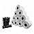 Kit 10 Un Rolos Etiqueta 30X15mm 3 Colunas Couche  + 5 Ribbons Cera - Imagem 1