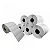Cx 5 Un Rolos Etiqueta 100X30mm Térmica Adesiva 950UN (31M) Tub 1" - Imagem 1