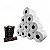 Kit 10 Un Rolos Etiqueta 50X15mm Bopp Adesiva + 5 Ribbons Resina - Imagem 1
