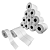 Cx 10 Un Rolos Etiqueta 50X75mm Térmica Adesiva - Imagem 1