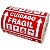 Rolo Etiqueta 100X50mm Cuidado Frágil Couchê 585UN - Imagem 1