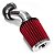 Intake Filtro Esportivo Vw Gol Fox Saveiro 1.6 16v Msi RC223 - Filtro Vermelho - Imagem 2