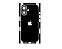 Adesivo Transparente Compativel Com iPhone 16 - Imagem 3