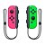 Controle Joy Con Nintendo Switch Par Verde Rosa- Switch - Imagem 2