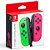 Controle Joy Con Nintendo Switch Par Verde Rosa- Switch - Imagem 1
