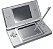 Console Nintendo DS Lite Cinza Metálico Metallic Silver Gray - Seminovo - Imagem 2