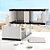 Conjunto de Estrutura de Construção Casa, Container, Office - Imagem 2