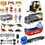 Conjunto Dino, Veículos de Transporte, Navio e Figurinhas - Imagem 7