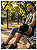 Joelheira Actimove Patela Aberta, Cor: Preto - Imagem 2